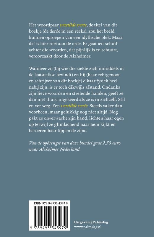 Achterkant van Verstilde verte