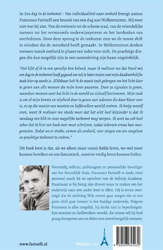 Achterkant van Een dag in de toekomst