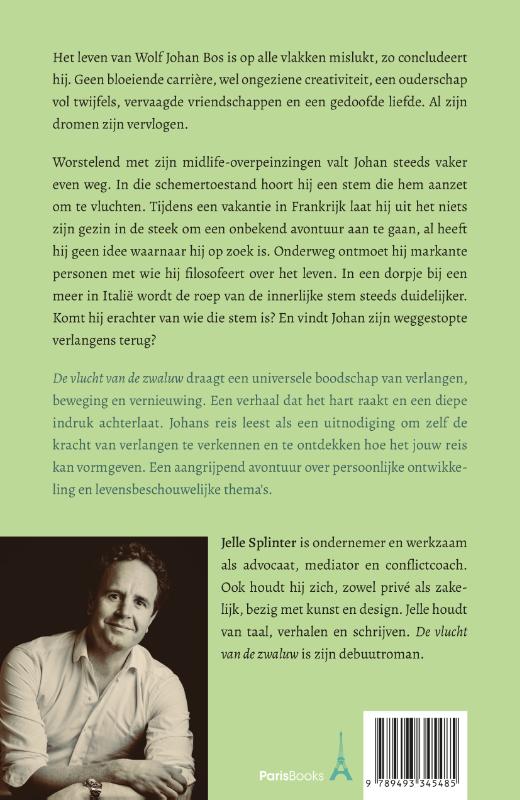 Achterkant van De vlucht van de zwaluw