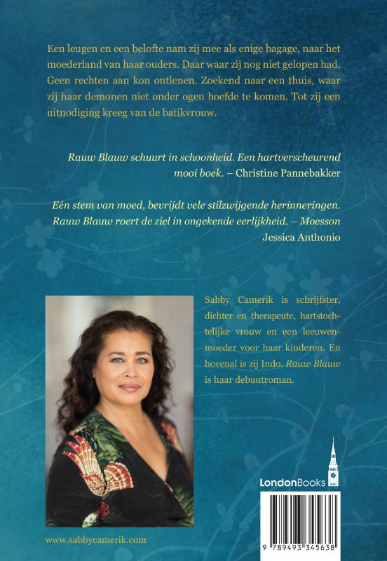 Achterkant van Rauw Blauw