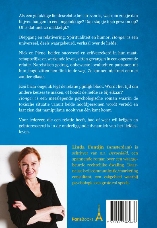 Achterkant van Honger