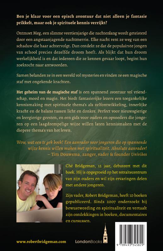 Achterkant van Het geheim van de magische staf
