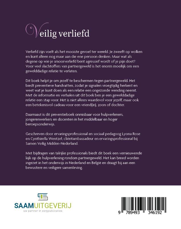 Achterkant van Veilig verliefd