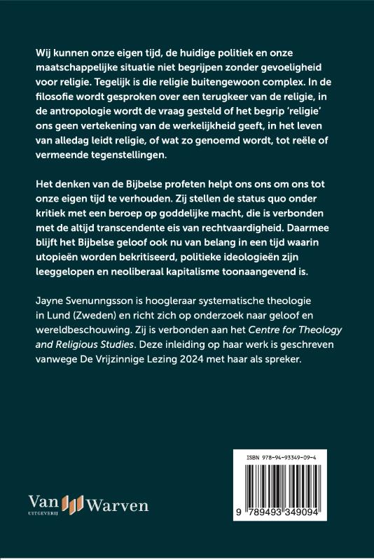 Achterkant van Religie als actuele kwestie