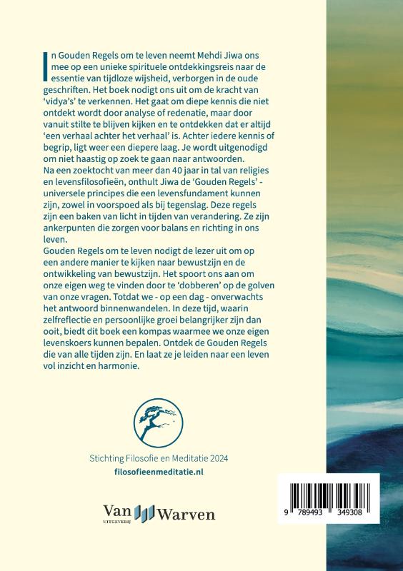 Achterkant van Gouden regels om te leven