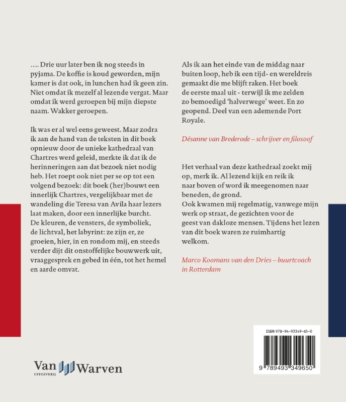 Achterkant van Voor wie maar stil wil worden