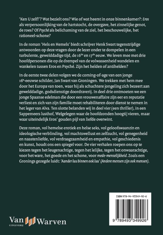 Achterkant van Hels en hemels