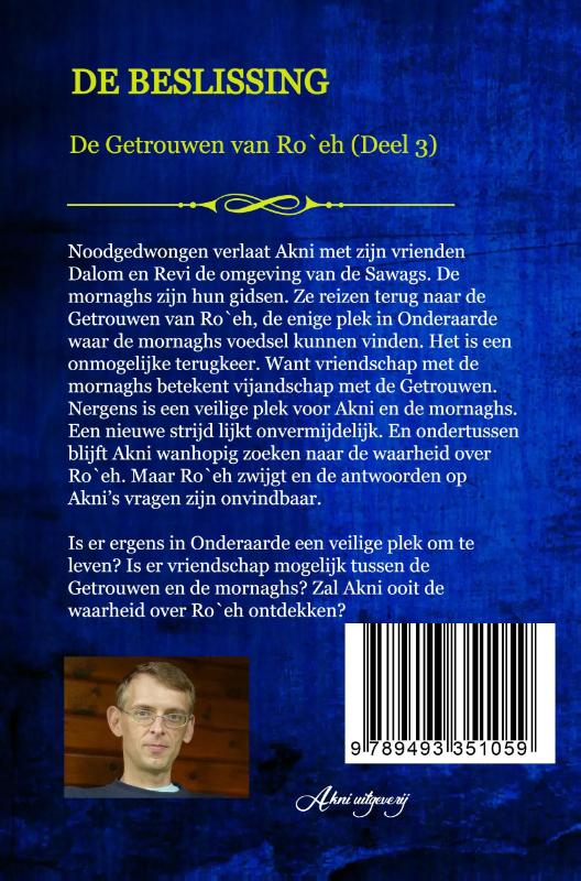 Achterkant van De beslissing