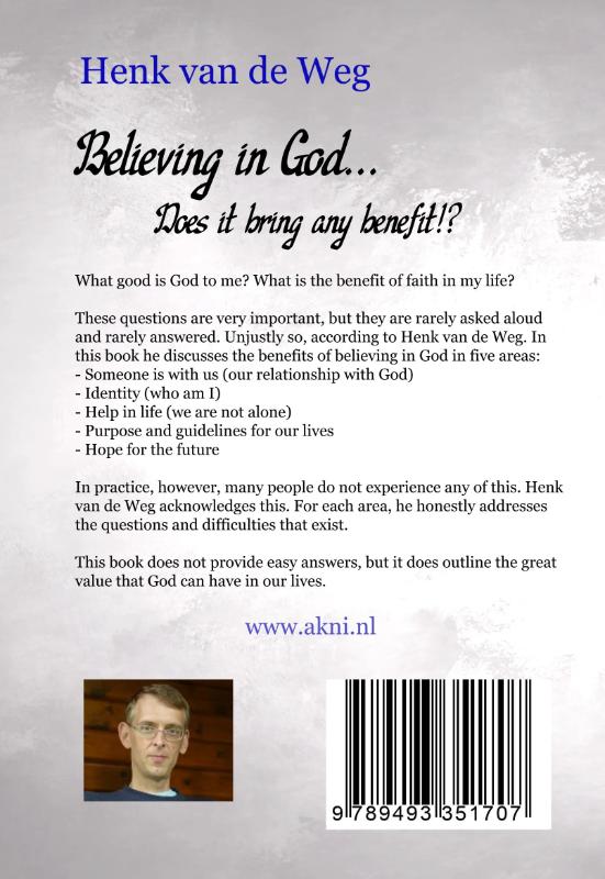 Achterkant van Believing In God... Does it bring any benefit!?
