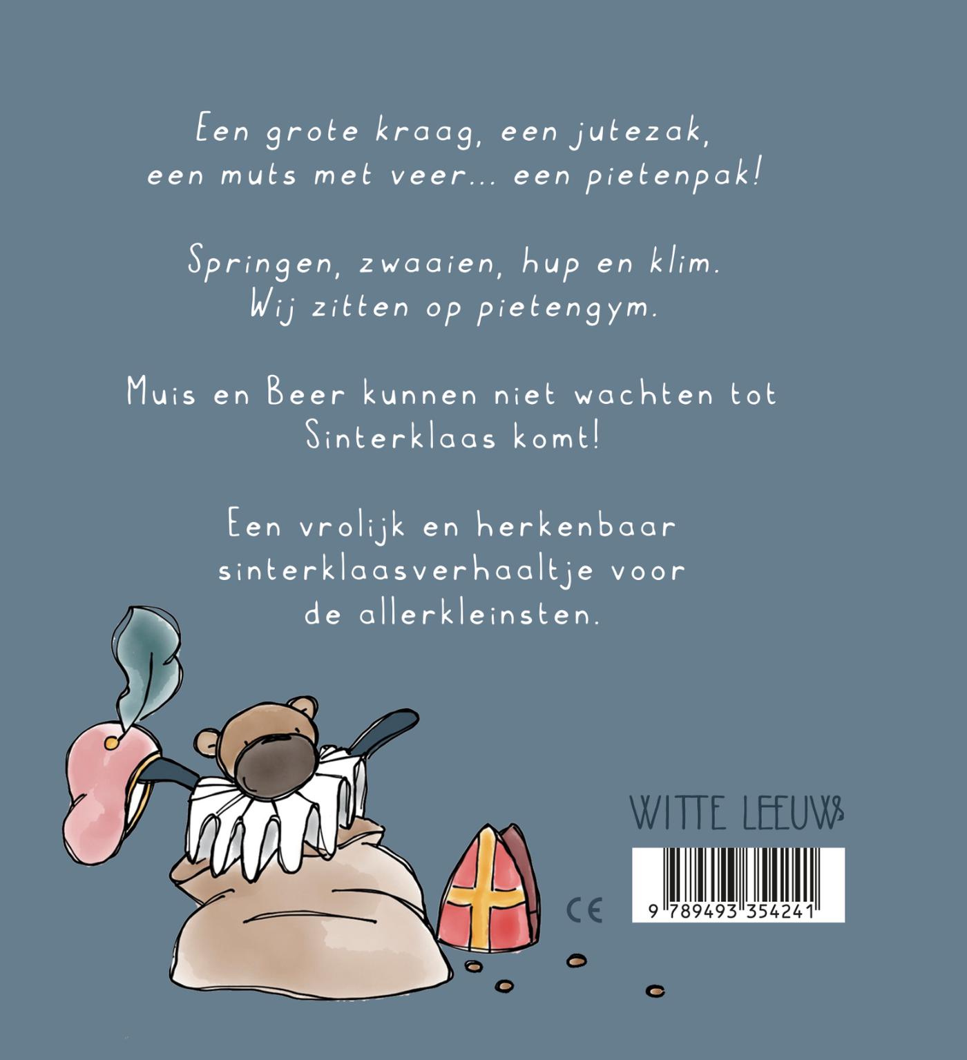 Achterkant van Sinterklaas met Muis