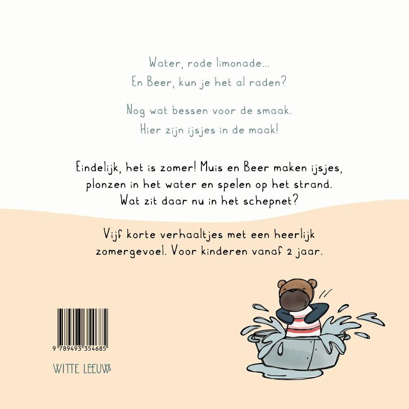 Achterkant van Zomer met Muis