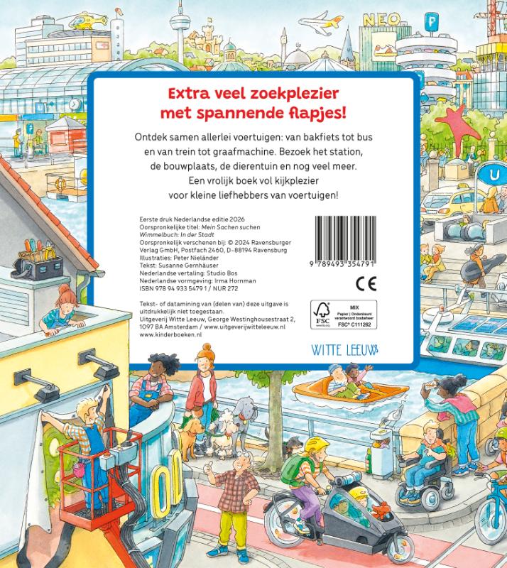 Achterkant van Voertuigen in de stad
