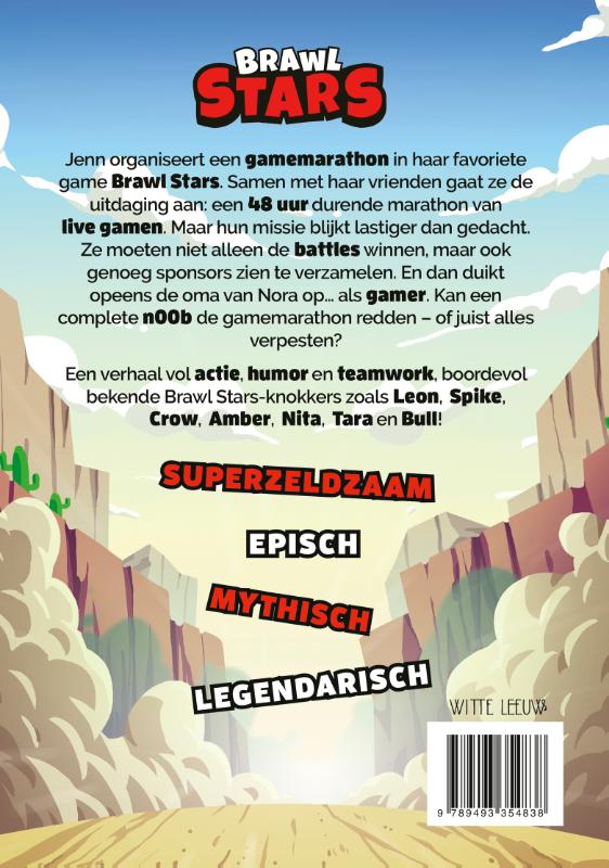 Achterkant van Brawl Stars