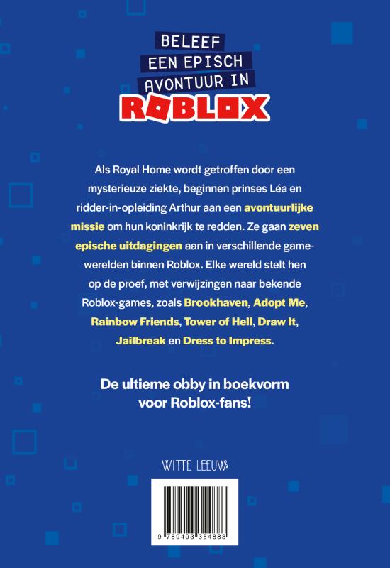 Achterkant van Roblox-avontuur