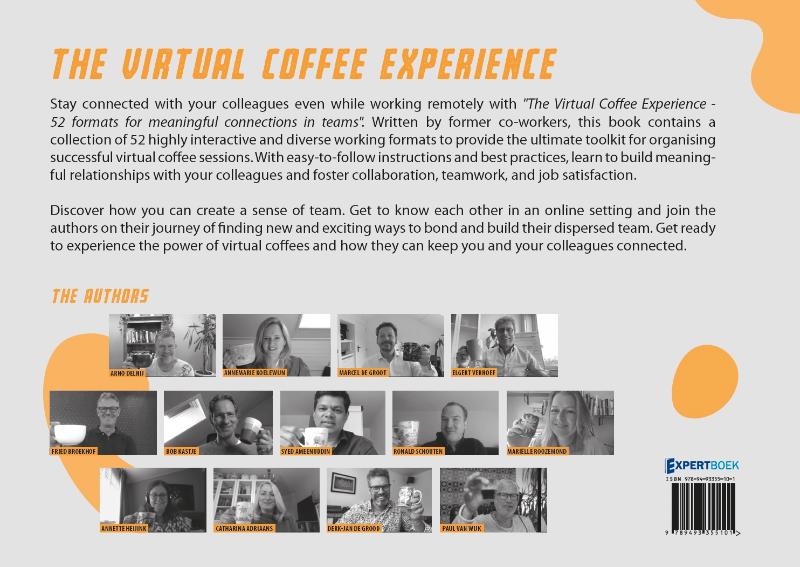 Achterkant van The Virtual Coffee Experience