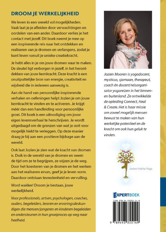 Achterkant van Droom je werkelijkheid