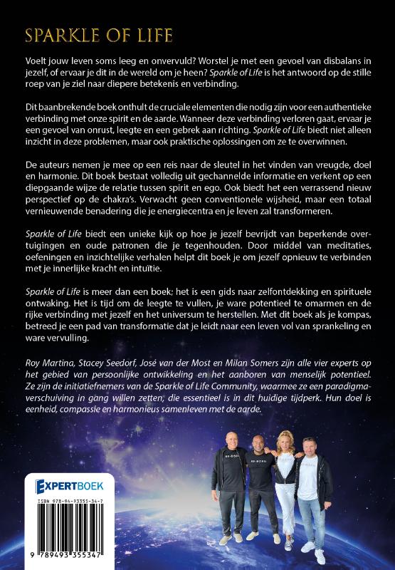 Achterkant van Sparkle of life