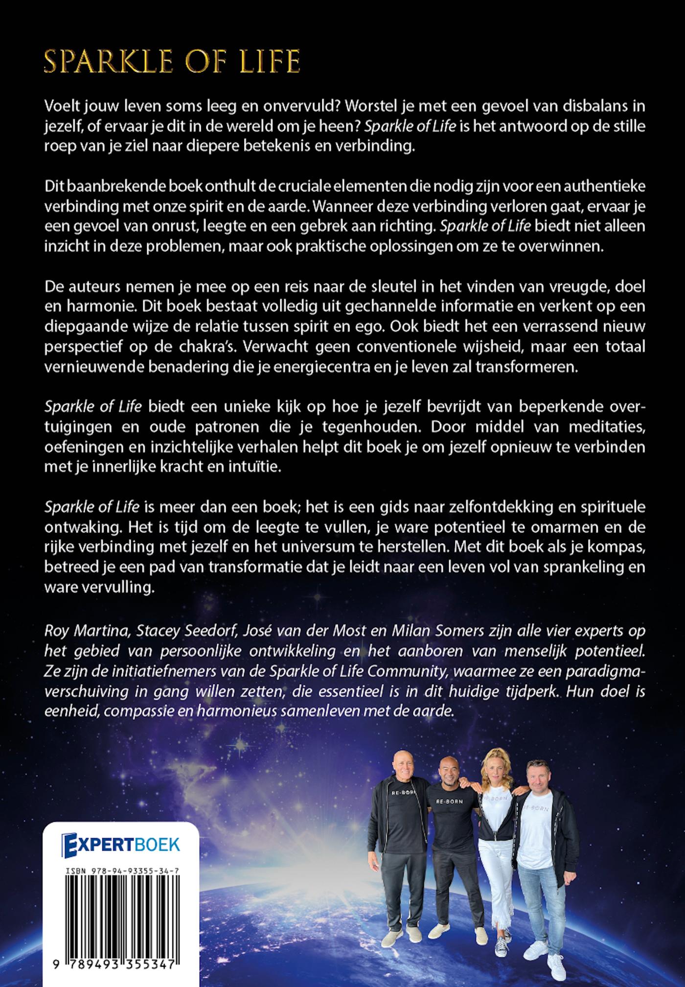 Achterkant van Sparkle of life