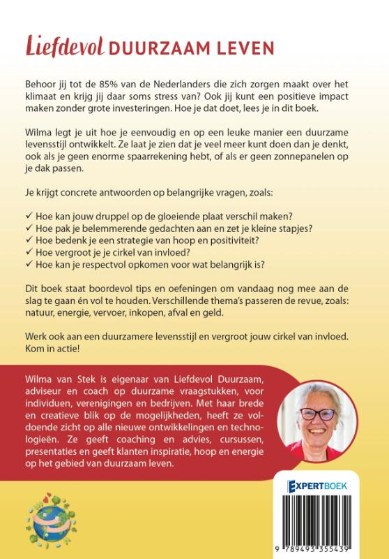 Achterkant van Liefdevol duurzaam leven
