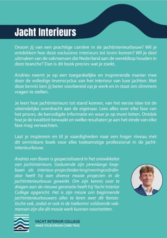 Achterkant van Jachtinterieurs