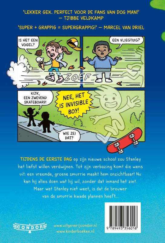 Achterkant van Help! Ik ben onzichtbaar