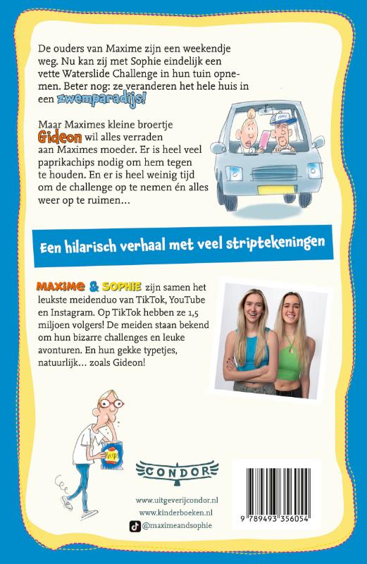 Achterkant van De grootste challenge ooit