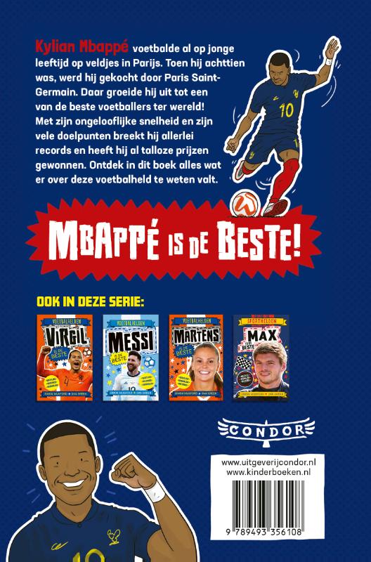 Achterkant van Mbappé is de beste