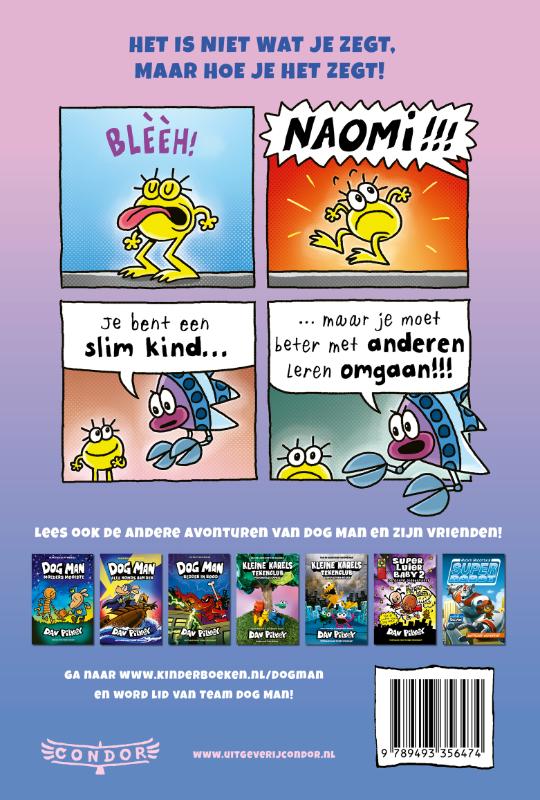 Achterkant van Doe wat ik kwaak