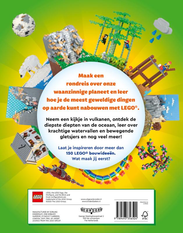 Achterkant van Waanzinnige aarde