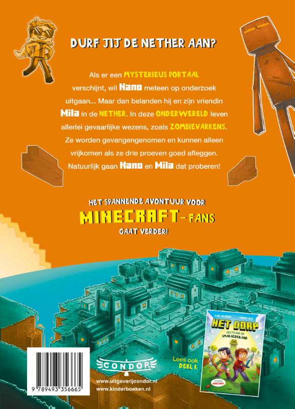 Achterkant van Gevaar in de Nether