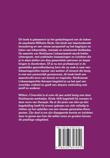 Achterkant van Reichiaanse lichaamsgerichte therapie