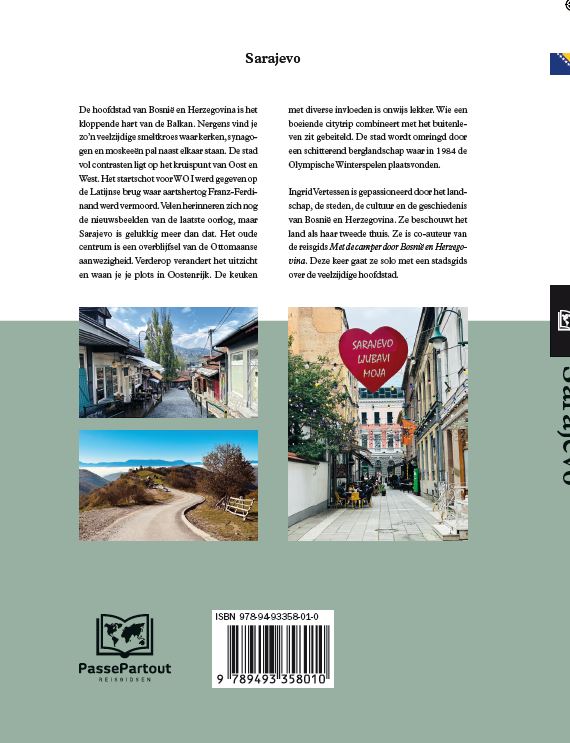 Achterkant van Sarajevo