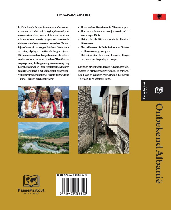 Achterkant van Onbekend Albanië