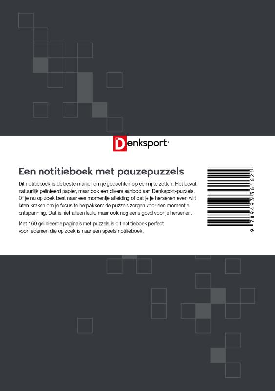 Achterkant van Notitieboek