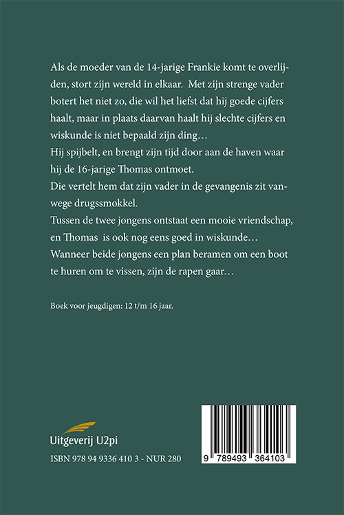 Achterkant van Avontuur op het water