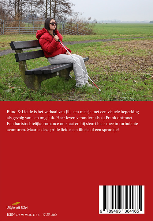Achterkant van Blind & Liefde