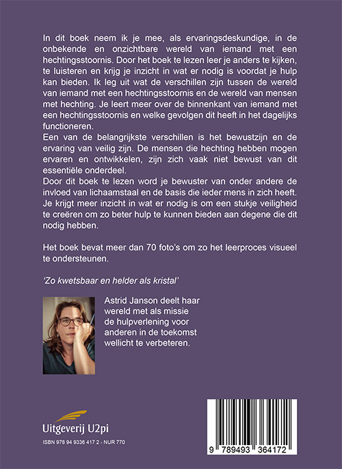 Achterkant van Zie mij