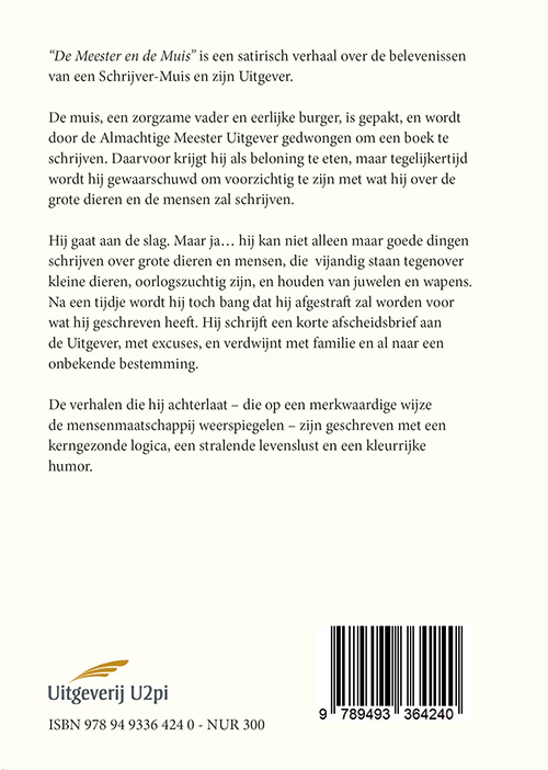 Achterkant van De Meester en de Muis
