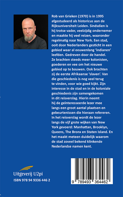Achterkant van Hollands Verleden - Reisgids New York