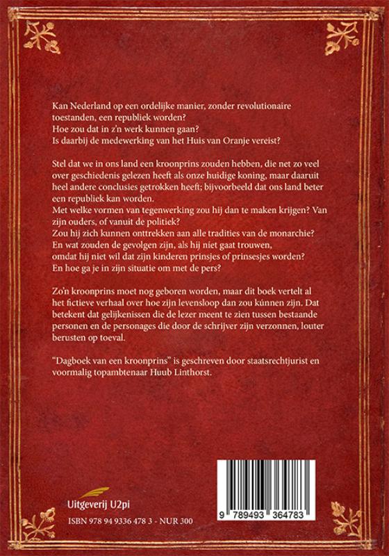 Achterkant van Dagboek van een kroonprins