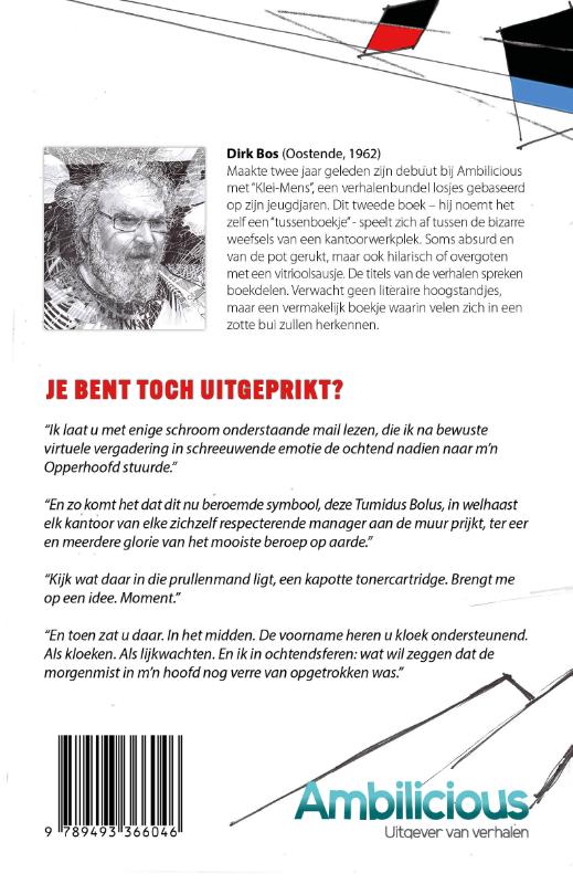 Achterkant van Je bent toch uitgeprikt?