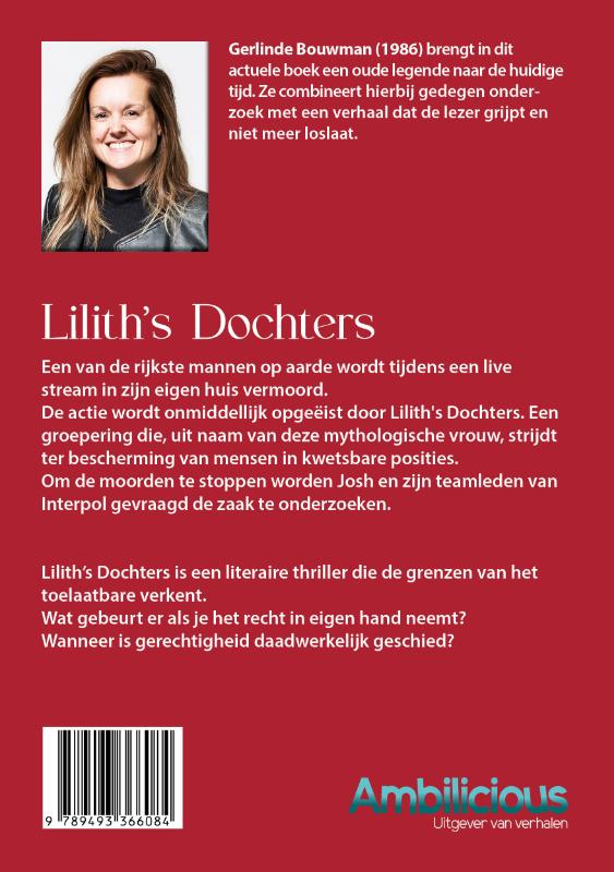 Achterkant van Lilith's Dochters