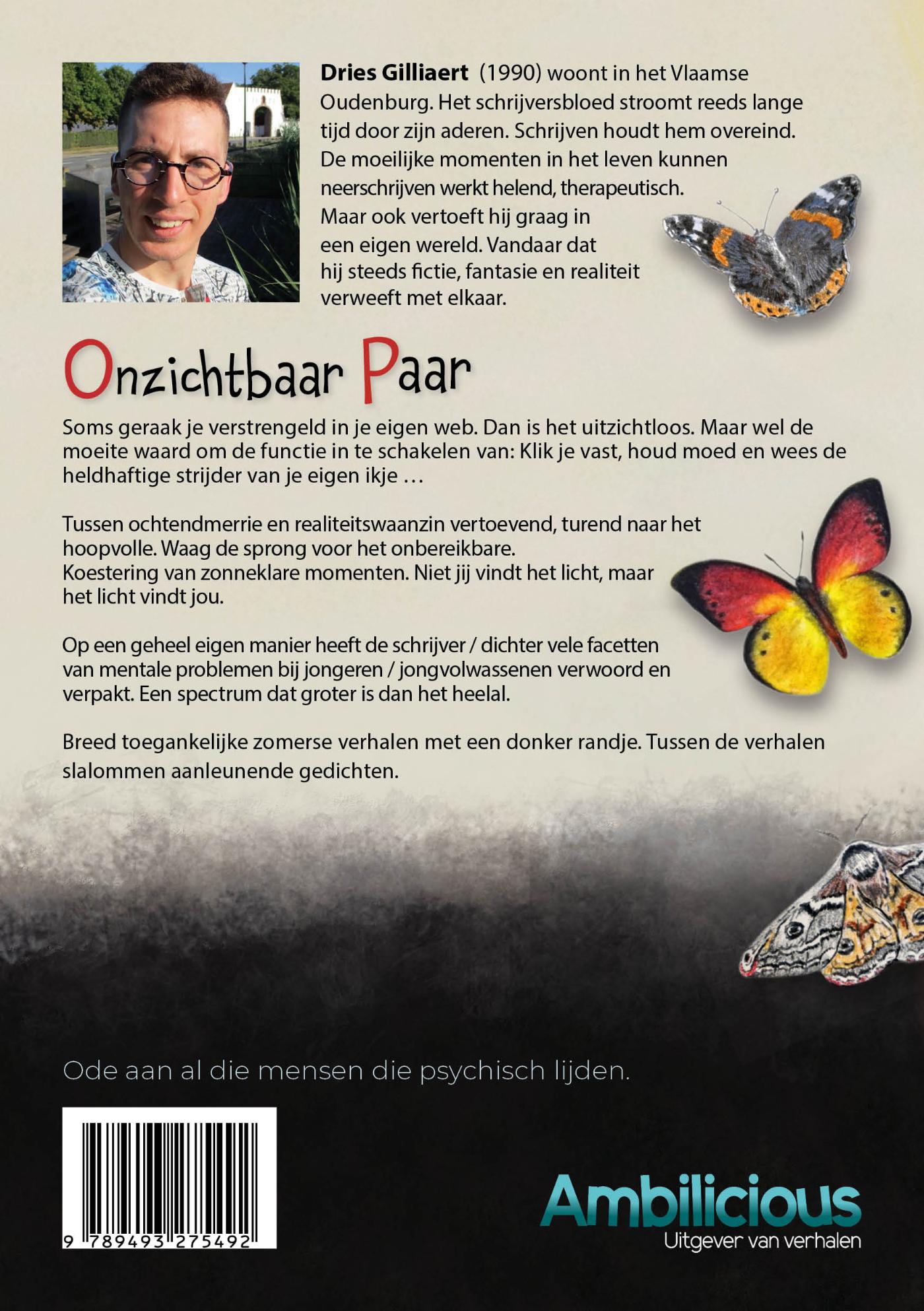 Achterkant van Onzichtbaar paar
