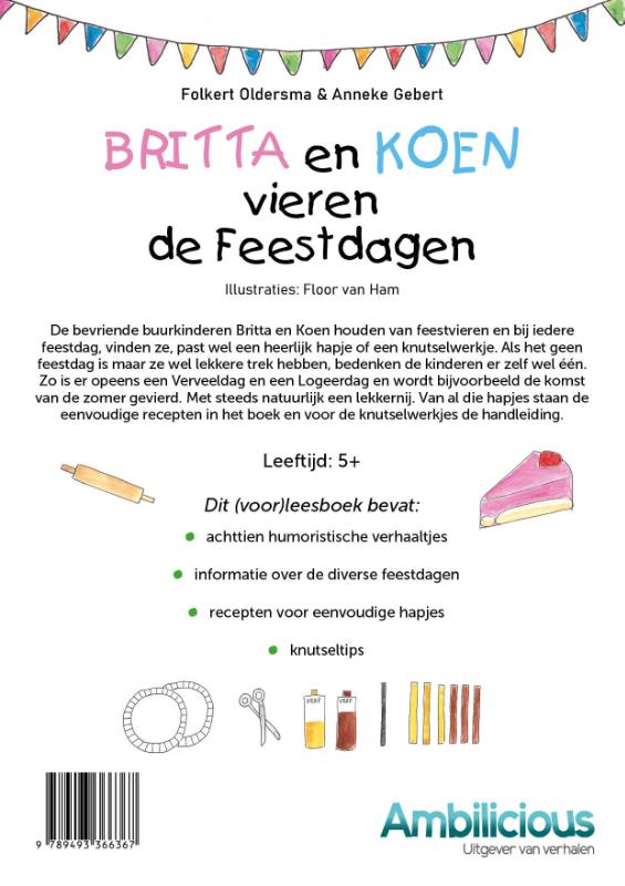 Achterkant van Britta en Koen vieren de feestdagen