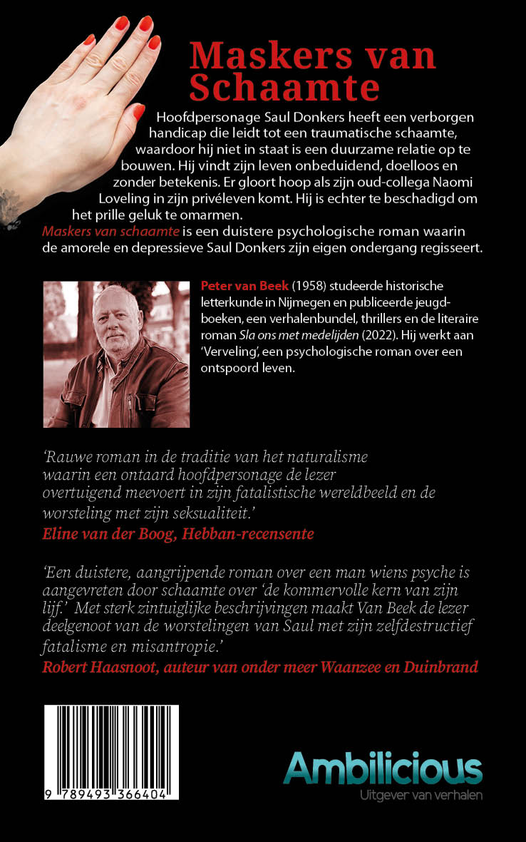 Achterkant van Maskers van Schaamte