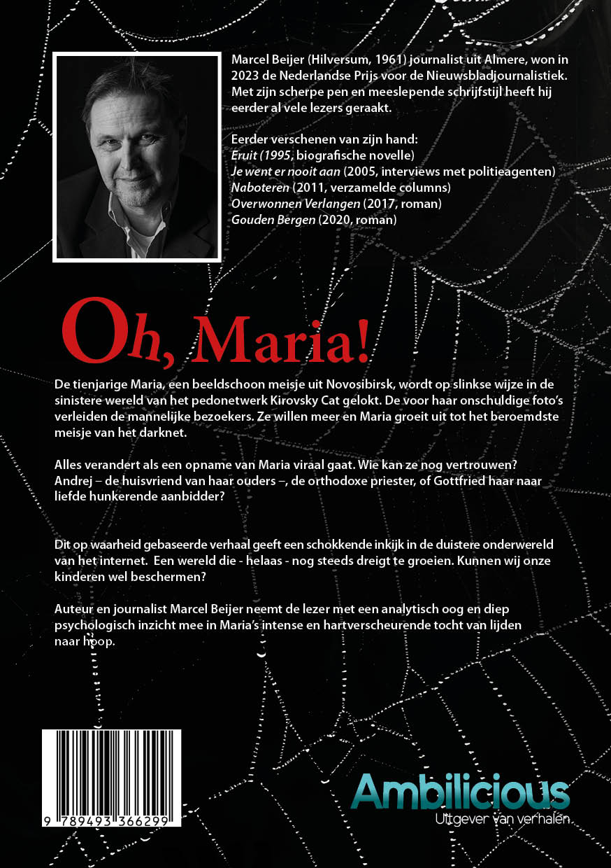 Achterkant van Oh, Maria!