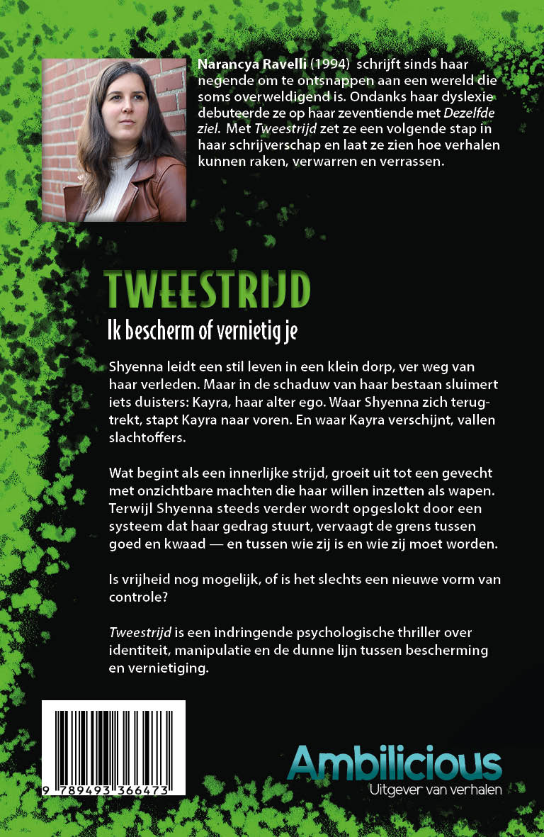 Achterkant van Tweestrijd