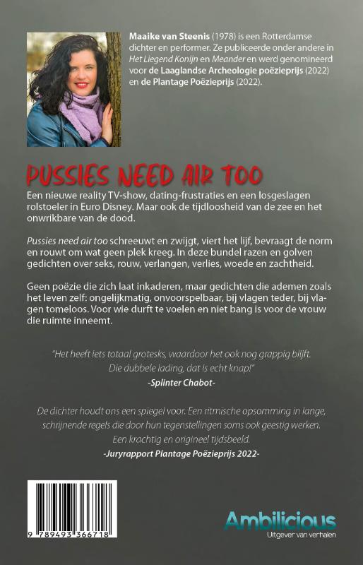 Achterkant van Pussies need air too
