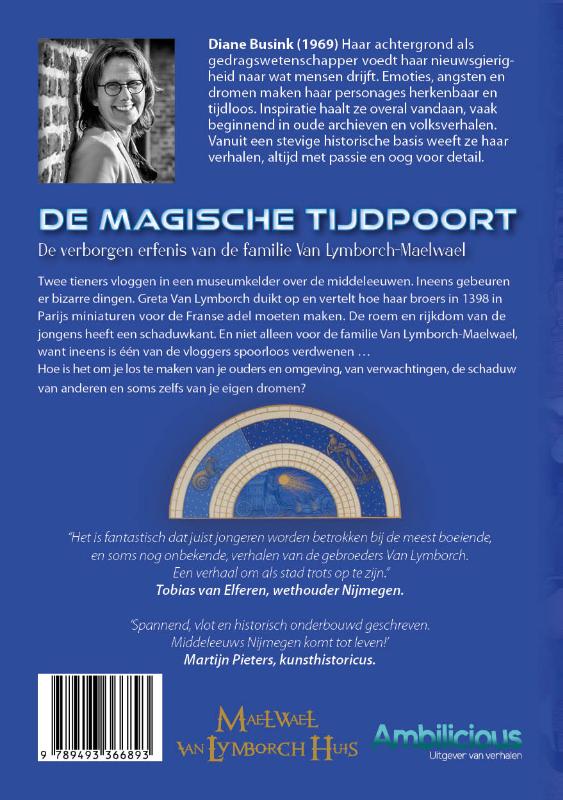 Achterkant van De Magische Tijdpoort