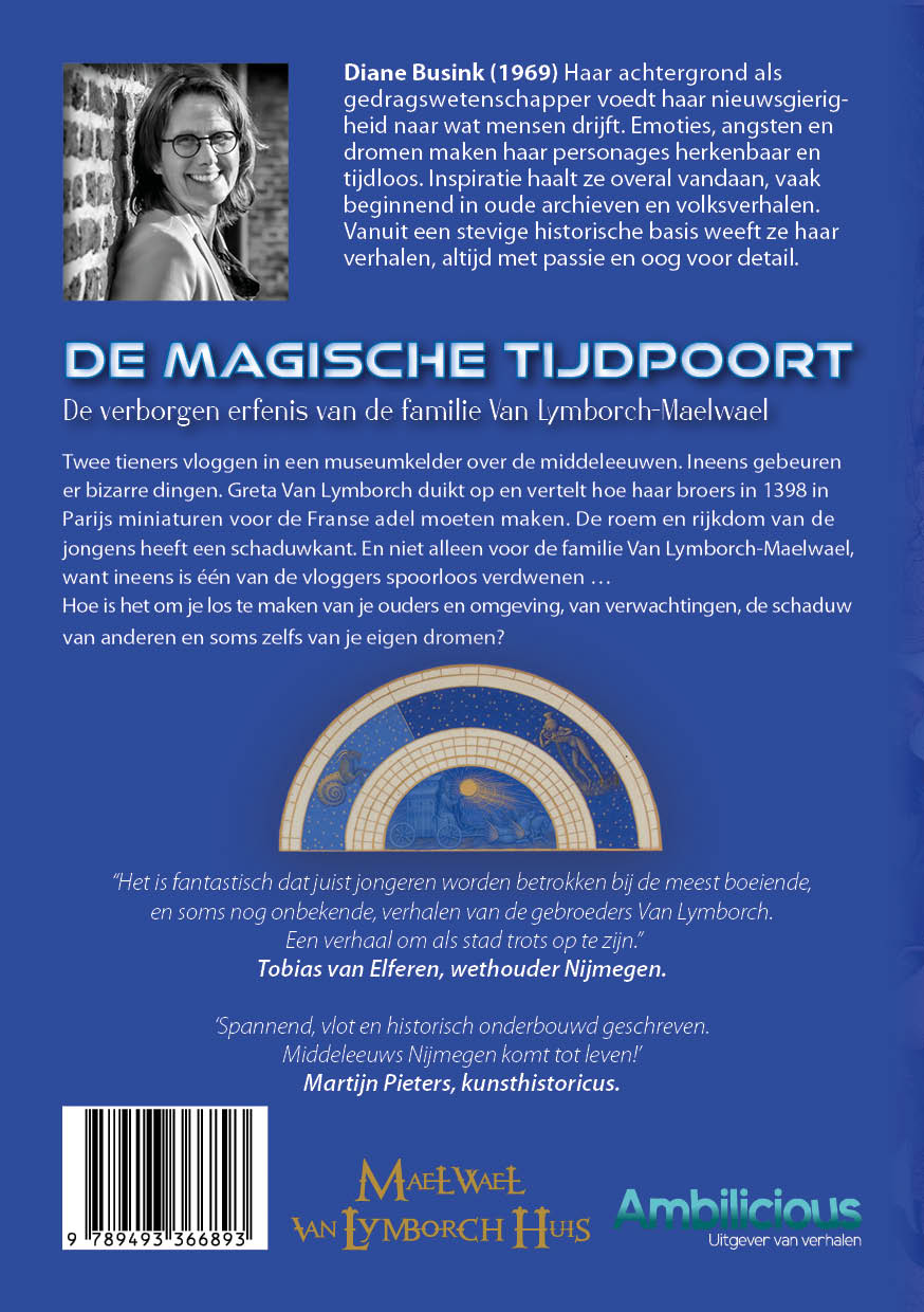 Achterkant van De magische tijdpoort